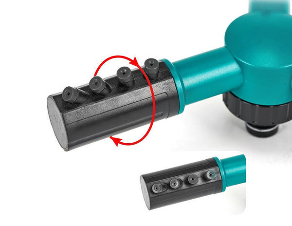 1677 3 Arm 360???ø Sector Rotating Water Sprinkler Garden Pipe Hose Irrigation Yard DeoDap