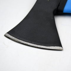 0652  Gardening Tools 787Gm Hatchet Axe Fiberglass Body Rubberized Handle Wood Cutting Axe, Camping Axe, Safety Axe