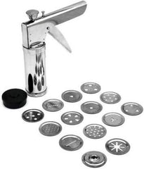 2327 15 in 1 Stainless Steel Kitchen Press with Different Parts DeoDap