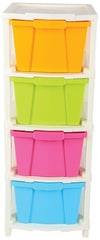 0768 Multipurpose Modular Drawer Organizer Storage Box - 4 Layers DeoDap