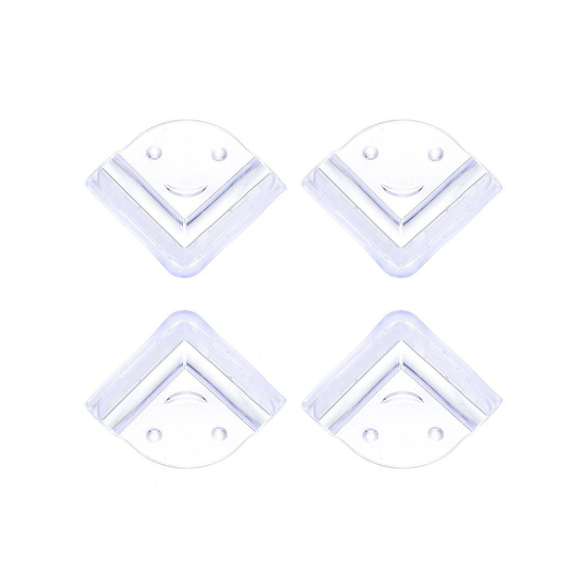 1696 Table Corners Edge Protector Guards for Baby Child Safety (Pack of 4Pc) DeoDap