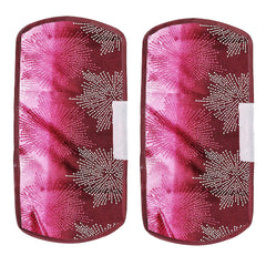 4928  Fridge Cover Handle Cover Polyester High Material Cover For All Fridge Handle Use ( Set Of 2 Pcs ) Multi Design DeoDap