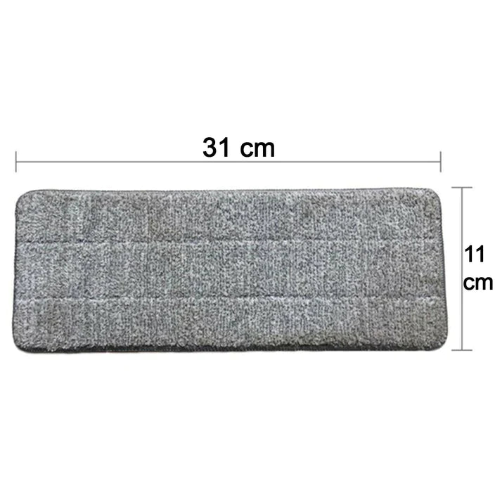 1150  Heavy Quality Floor Mop, Free Squeeze Microfiber Flat Spin Mop 360 Flexible Mop Head, Flat Mop for Floor Clean (MOQ :- 24pc)